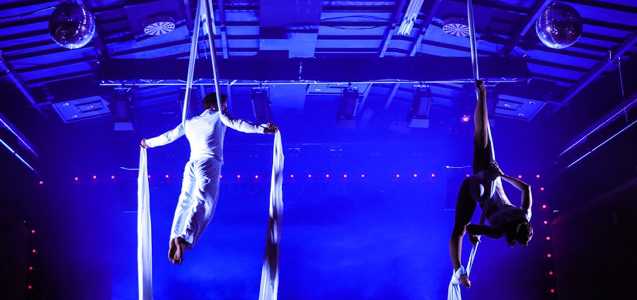 Cirque aérien, une animation évènement.